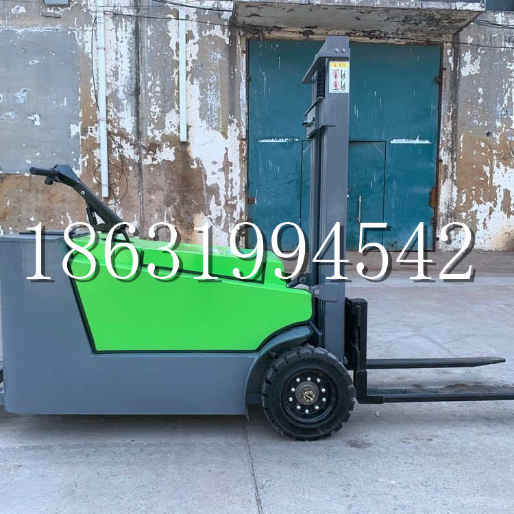 基隆市小型电动叉车1吨2吨步行站驾式电瓶堆高充电装卸车液压升降车铲车